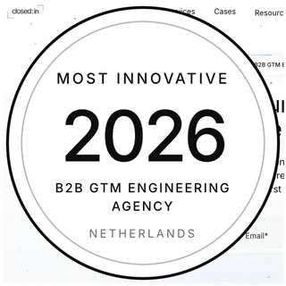Most Innovative B2B GTM Engineering Agency 2026, Acquisition International