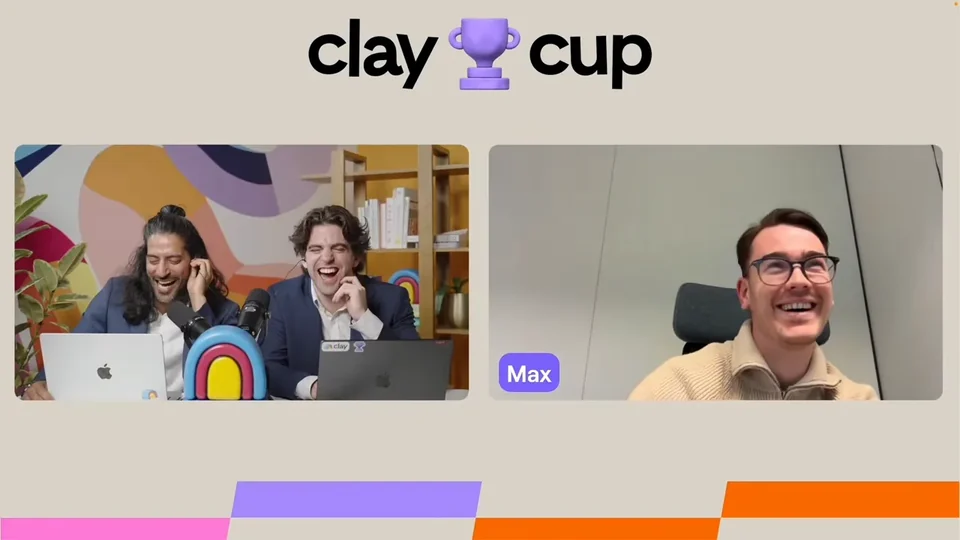 Max from closed:in live on the Clay Cup